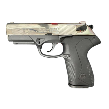 PISTOLET D'ALARME BBM 92 NICKELE 9MM PAK