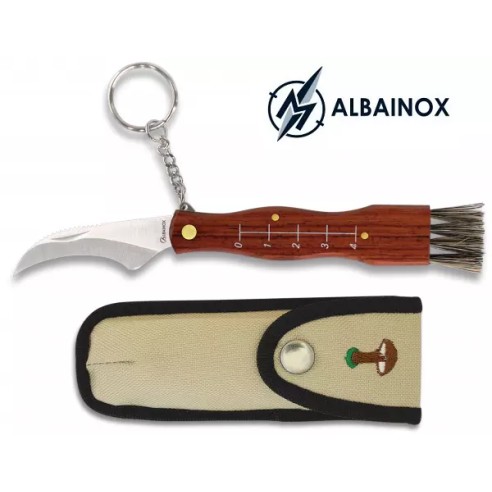 COUTEAU A CHAMPIGNON 6CM + HOUSSE