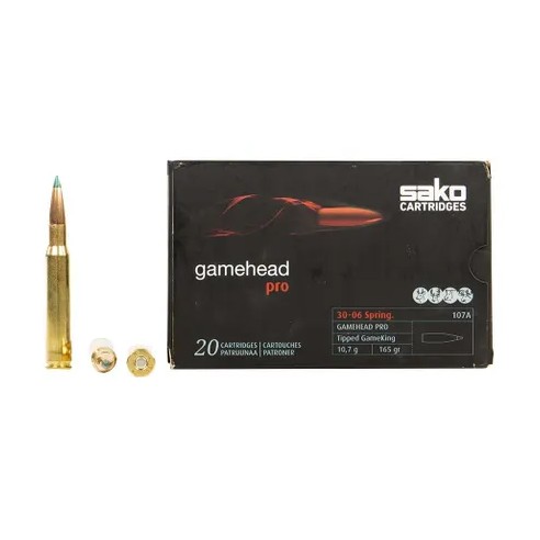 Cartouche SAKO GAMEHEAD PRO TSP  calibre 30-06...