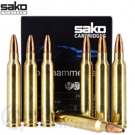 Cartouche SAKO calibre 300win mag 150 grs SUPER HAMMERHEAD x10