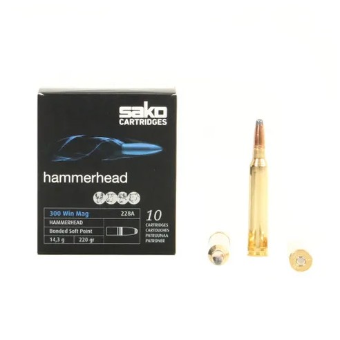 Cartouche SAKO calibre 300win mag 220grs...