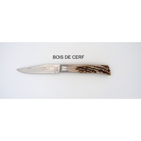 COUTEAU TMC ALPIN MANCHE BOIS DE CERF