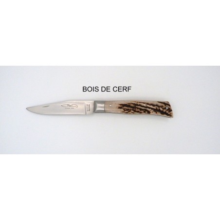 COUTEAU TMC ALPIN MANCHE BOIS DE CERF