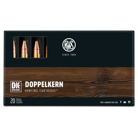 Cartouche RWS calibre 308 WIN DK 10.7G 165grs x20