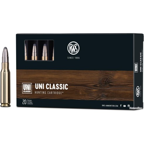 Cartouches RWS .300 Win Mag UNI Classic 11,7 g...
