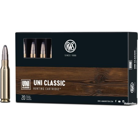 Cartouches RWS .300 Win Mag UNI Classic 11,7 g 180 grs  x 20
