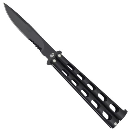 COUTEAU PAPILLON K25 NOIR REVETU TITANE 9.7CM