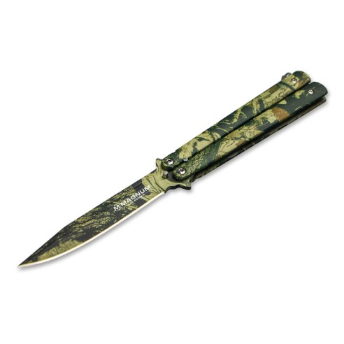 COUTEAU BOKER BALISONG CAMO 95 MM 06EX403