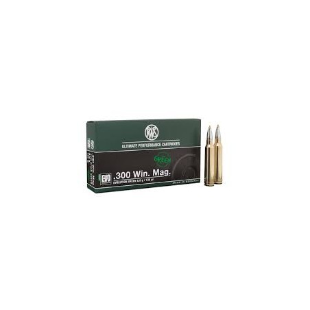 Cartouche RWS 300 win mag EVO GREEN 8.8g 136grs x 20
