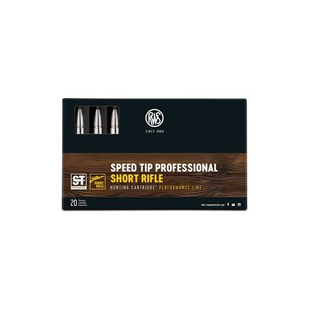 Cartouche RWS 30-06 SHORT RIFLE SPEED TIP PRO 10,7g...