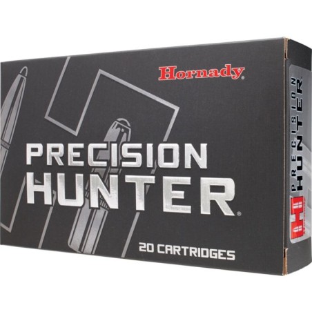 CARTOUCHE HORNADY PRECISION HUNTER calibre 308WIN 178GR ELD-X x20