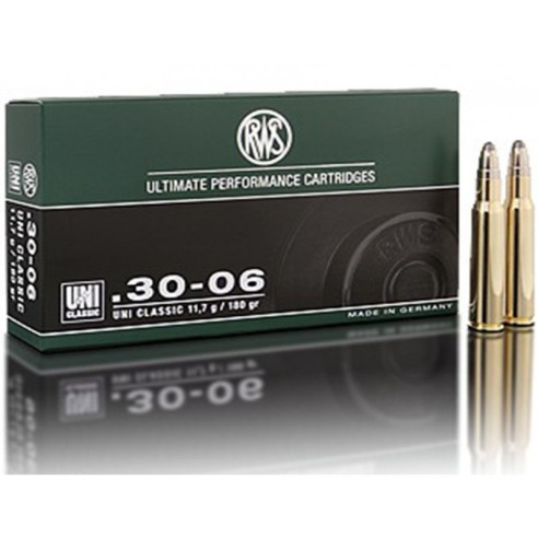 CARTOUCHE RWS calibre 30-06 H.MANTEL 11.7G...