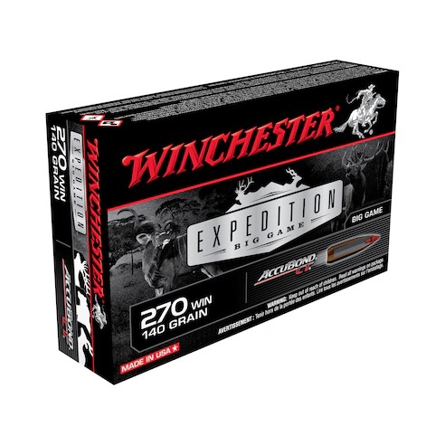 CARTOUCHES WINCHESTER expedition accubond ct...