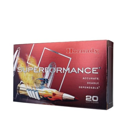 CARTOUCHE HORNADY surperformance calibre 7 Rem mag 154GR SST x20