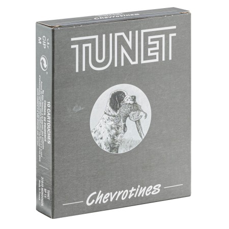 CARTOUCHES TUNET CHEVROTINES calibre 12/67 28Grs x10