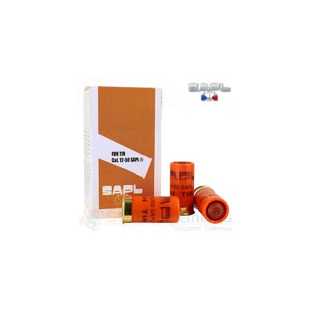 CARTOUCHES sapl fun tir calibre 12/50 GOMM COGNE MINI Balle x10