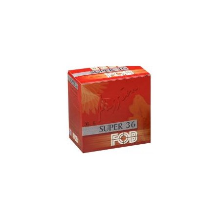 CARTOUCHES FOB SUPER 36 calibre 12/70 36g BJ n°8 x25