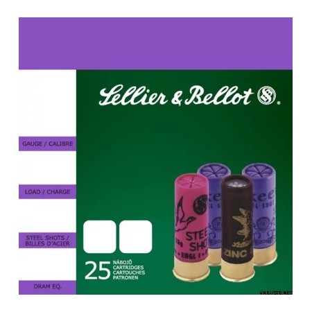 CARTOUCHES SELLIER & BELLOT sb steel shot 12/70  n°4...