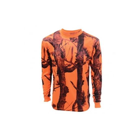 TEE SHIRT MANCHE LONGUE FLUO GHOSTCAMO