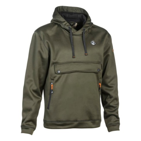 SWEATSHIRT A CAPUCHE KAKI percussion 15165