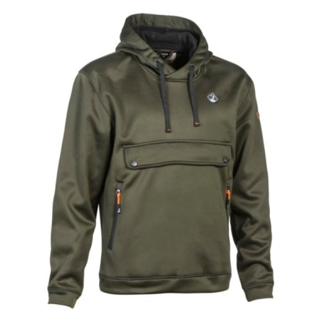 SWEATSHIRT A CAPUCHE KAKI percussion 15165