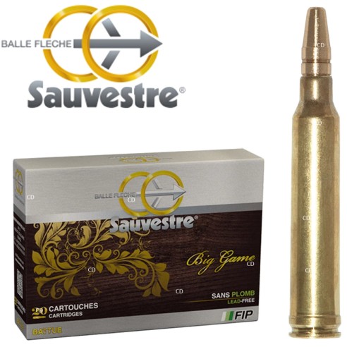 Cartouche SAUVESTRE calibre 7X64 FIP 9.55g...