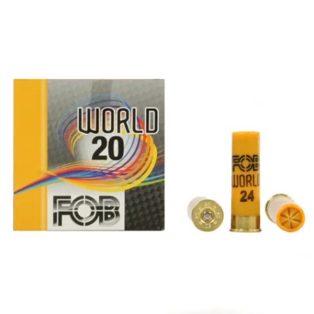 CARTOUCHE FOB world calibre 20/70 28G BJ n°9 x25