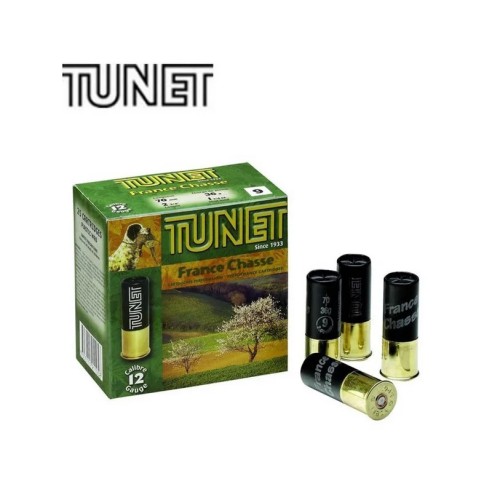 CARTOUCHE TUNET FRANCE CHASSE calibre 20/70 28g...