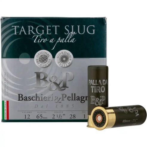 CARTOUCHE B&P target slug tiro a palla calibre...