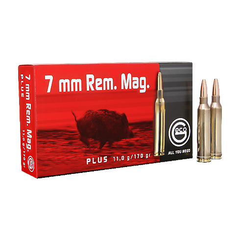 CARTOUCHES GECO calibre 7MM REM MAG plus 11g...