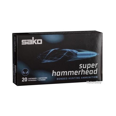 CARTOUCHE SAKO calibre 308WIN SUPER HAMMERHEAD...