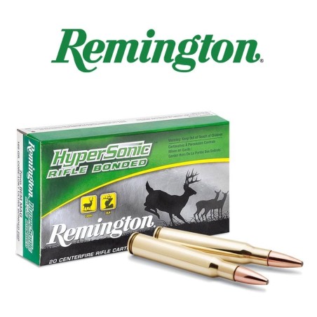 CARTOUCHE REMINGTON hyper sonic rifle bonded calibre 270Win 140grs core-lokt ultra bondes psp x20