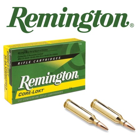 CARTOUCHES REMINGTON CORELOCK sp calibre 30-06 sprg...