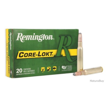 CARTOUCHES REMINGTON core lokt psp calibre 7X64 brenneke...