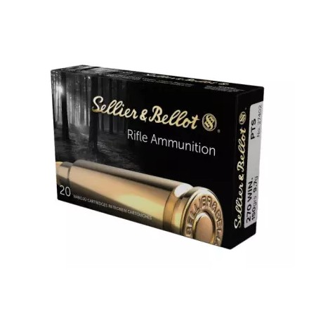 CARTOUCHES SELLIER & BELLOT calibre 270 win sp 150grs...