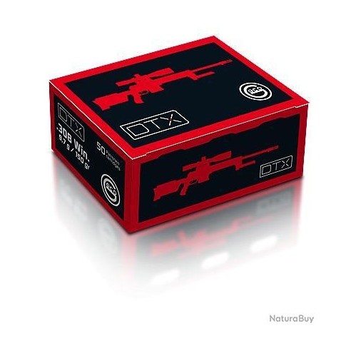 cartouche GECO calibre 308 WIN FMJ DTX 9.7g...