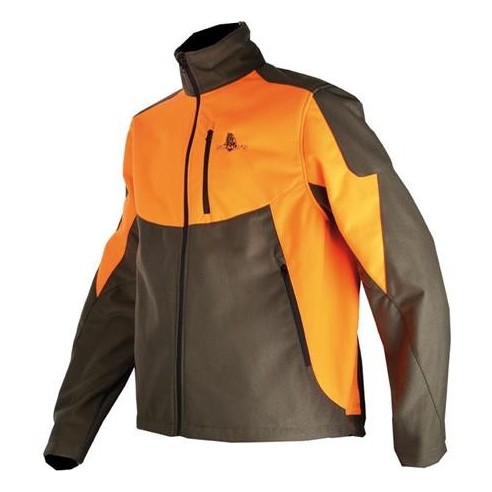 BLOUSON SOMLYS SOFTSHELL ORANGE/VERT
