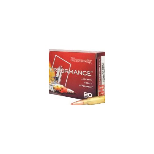 CARTOUCHE HORNADY calibre 7-08 REM 139GR SST x20