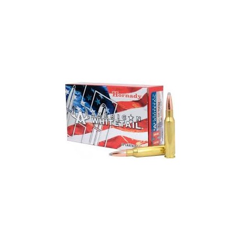 CARTOUCHE HORNADY 7-08 REM INTERLOCK SP 139GR x20