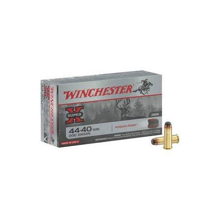 CARTOUCHES WINCHESTER calibre 44-40 WI