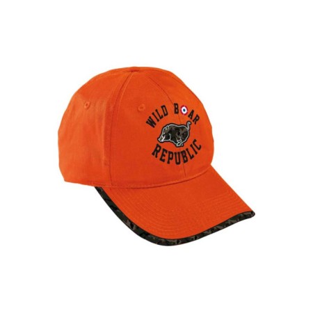 CASQUETTE PERCUSSION WILD BOAR ORANGE