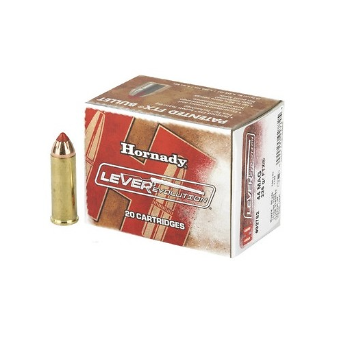 Cartouche HORNADY calibre 44MAG LEVER...