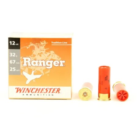 CARTOUCHE WINCHESTER RANGER G2 calibre 12/67 bj 32g N°12 x25