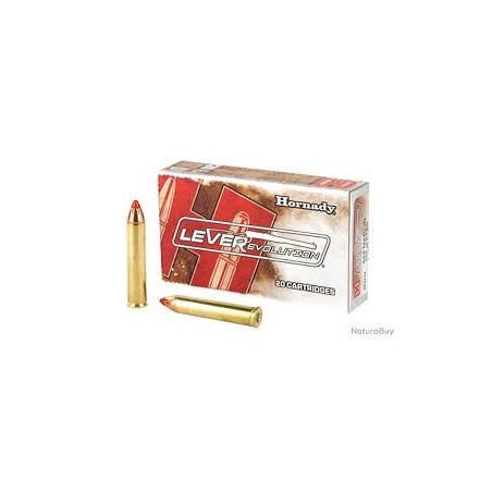 Cartouche HORNADY calibre 444 MARLIN 265grs FTX x20