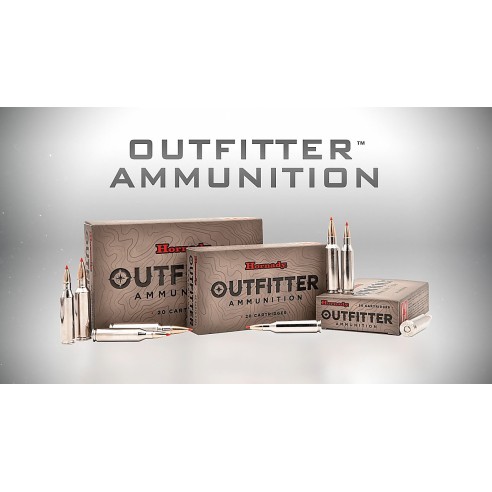 Cartouche HORNADY calibre 7RM OUTFITTER 150grs...