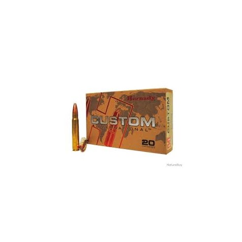 Cartouches HORNADY calibre 9.3X62 CUSTOM 286GR x20