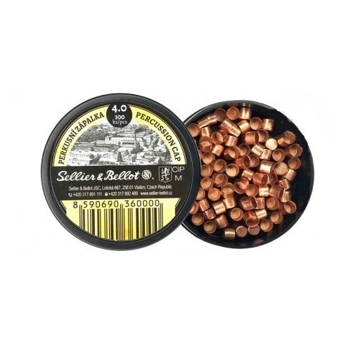 AMORCE SELLIER & BELLOT POUDRE NOIRE 4.0 X100