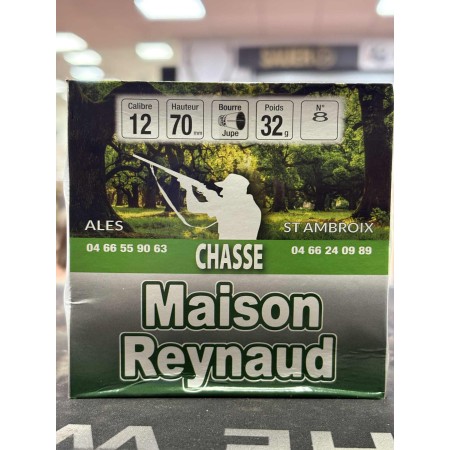 CARTOUCHE MAISON REYNAUD (tunet) calibre 12/70 32g BJ n°8...