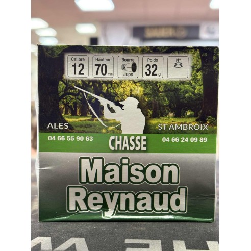 CARTOUCHE MAISON REYNAUD (tunet) calibre 12/70...