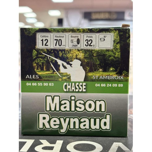 CARTOUCHE MAISON REYNAUD (tunet) calibre 12/70...